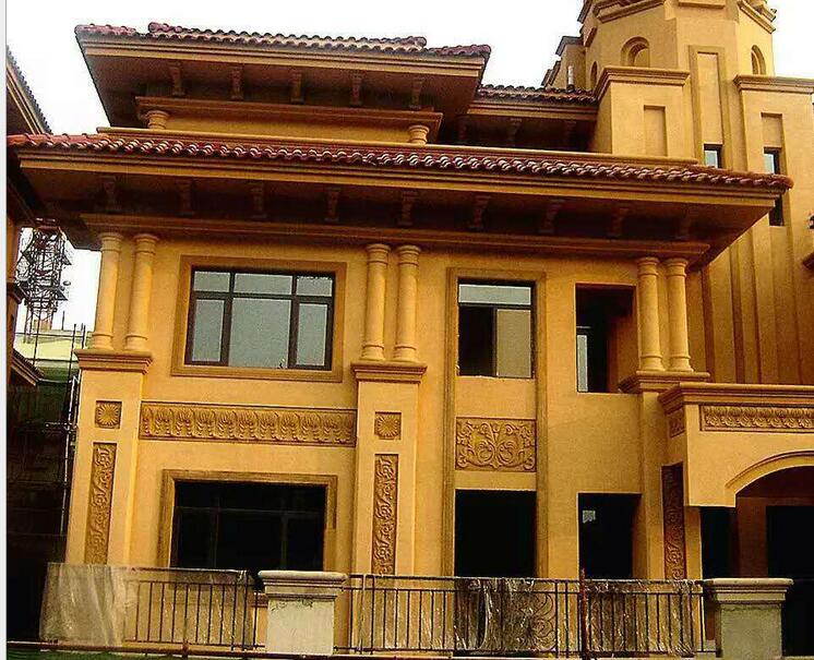 別墅GRC構(gòu)件外墻裝飾圖片